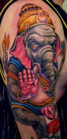 Tattoos - Ganesha Tattoo - 45822